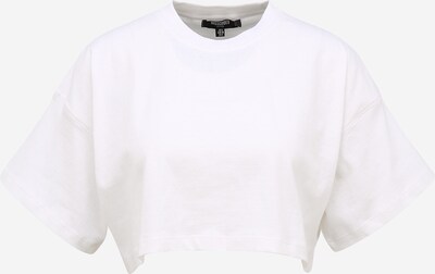 Missguided (Petite) T-shirt en blanc, Vue avec produit