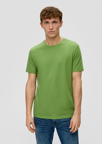 Tricou de la s.Oliver pe verde: față