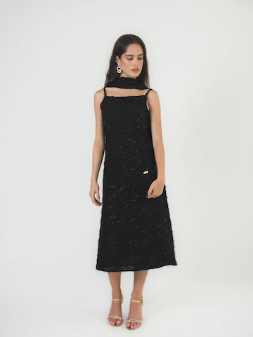 Nisia PartyWear Рокля за коктейл 'Wattala Dress' в черно: отпред