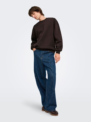 Only & Sons - Sudadera 'ONSCeres' en marrón