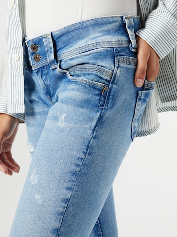 Coupe slim Jean 'VENUS' Pepe Jeans en bleu