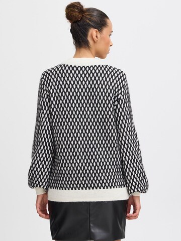 Pull-over 'Kamara' ICHI en noir