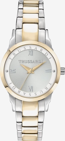 Trussardi Analoguhr in Gold: Vorderseite