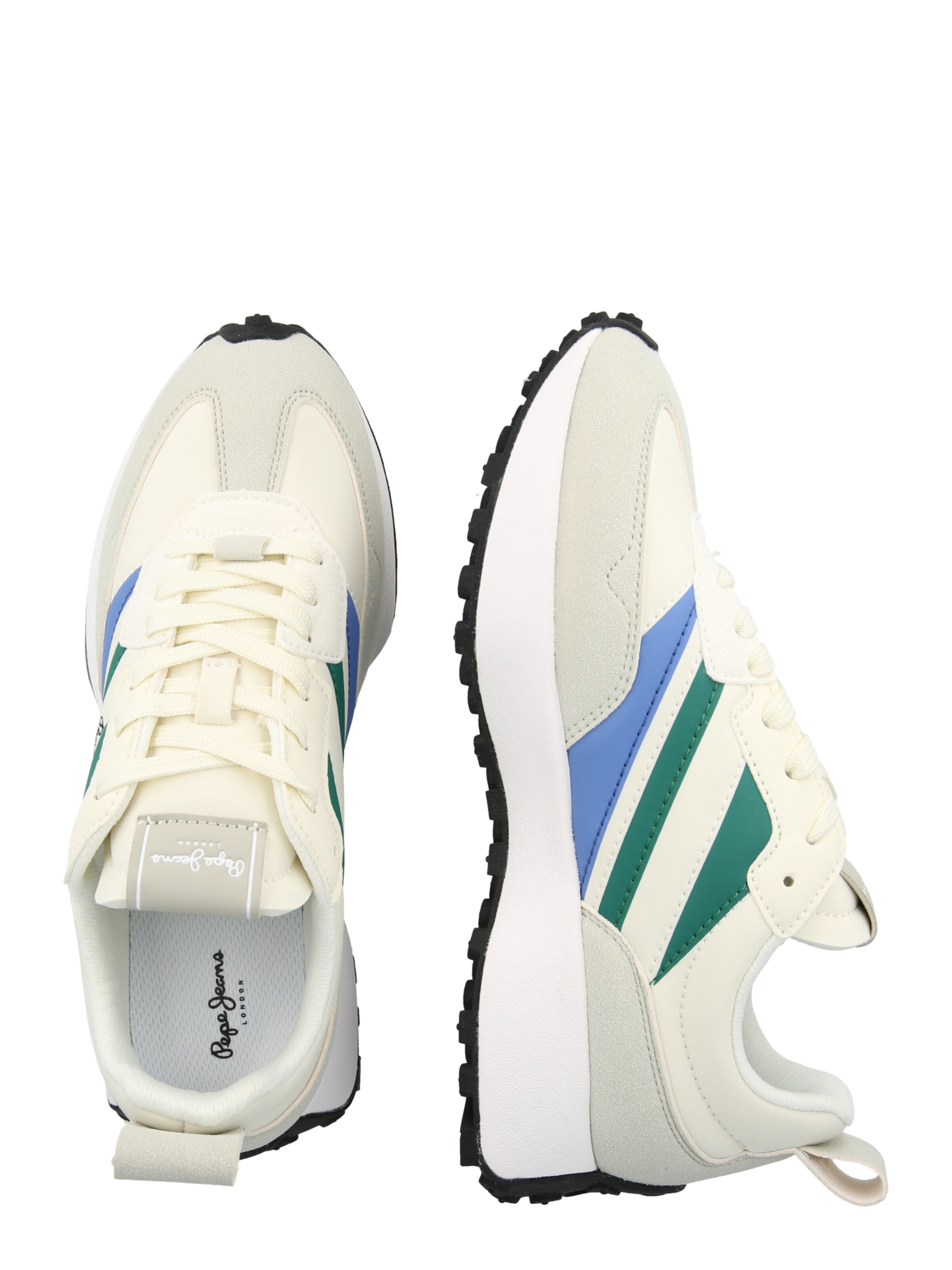 Baskets basses Pepe Jeans en beige : sur le côté