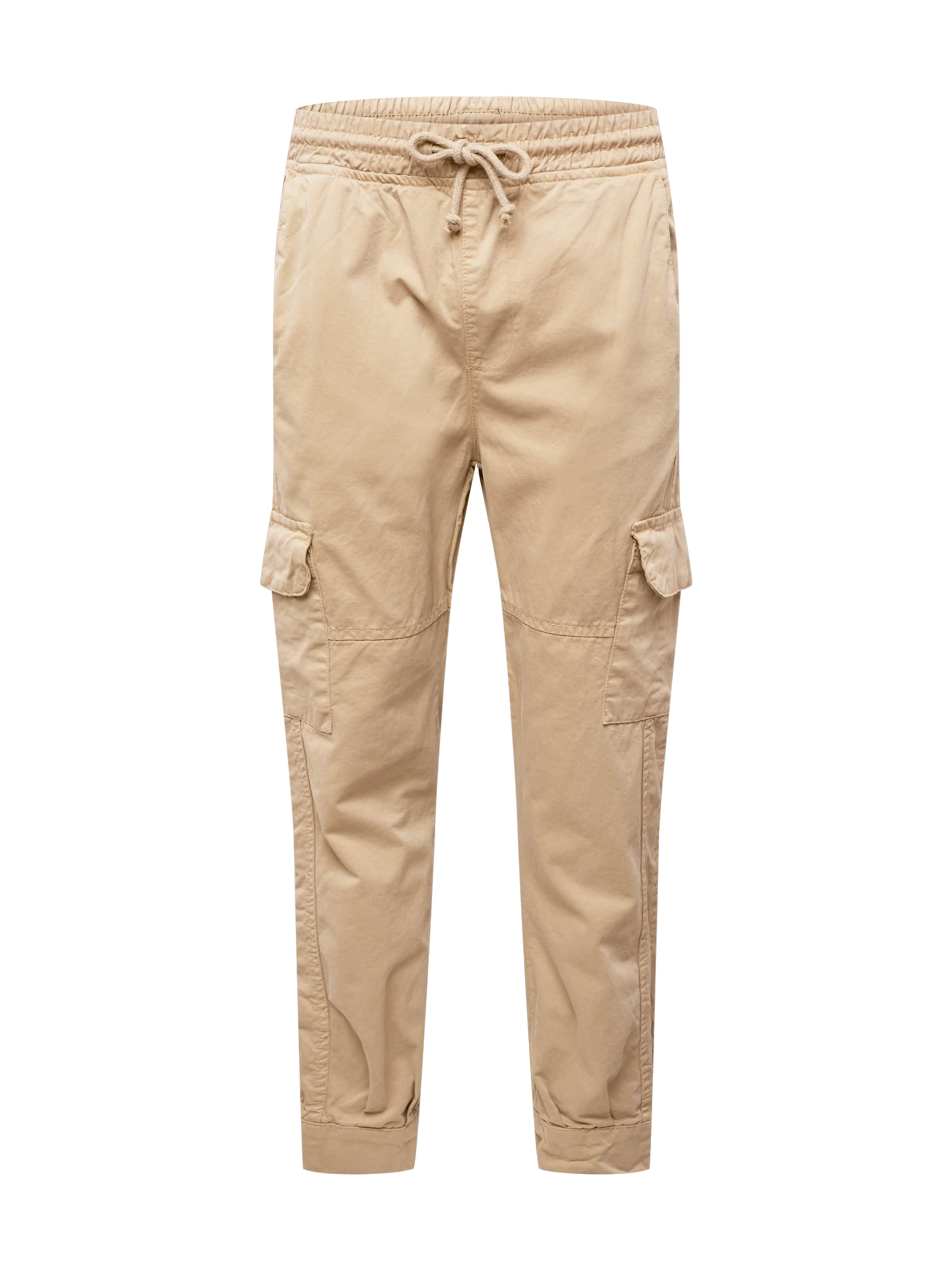 Urban Classics Zúžený Kapsáče – béžová: přední strana