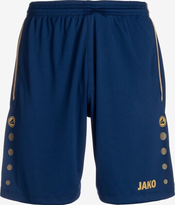 Pantalon de sport JAKO en bleu : devant