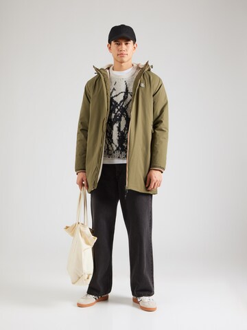 JACK & JONES Winter Jacket 'JPRBLUALVES' in Green