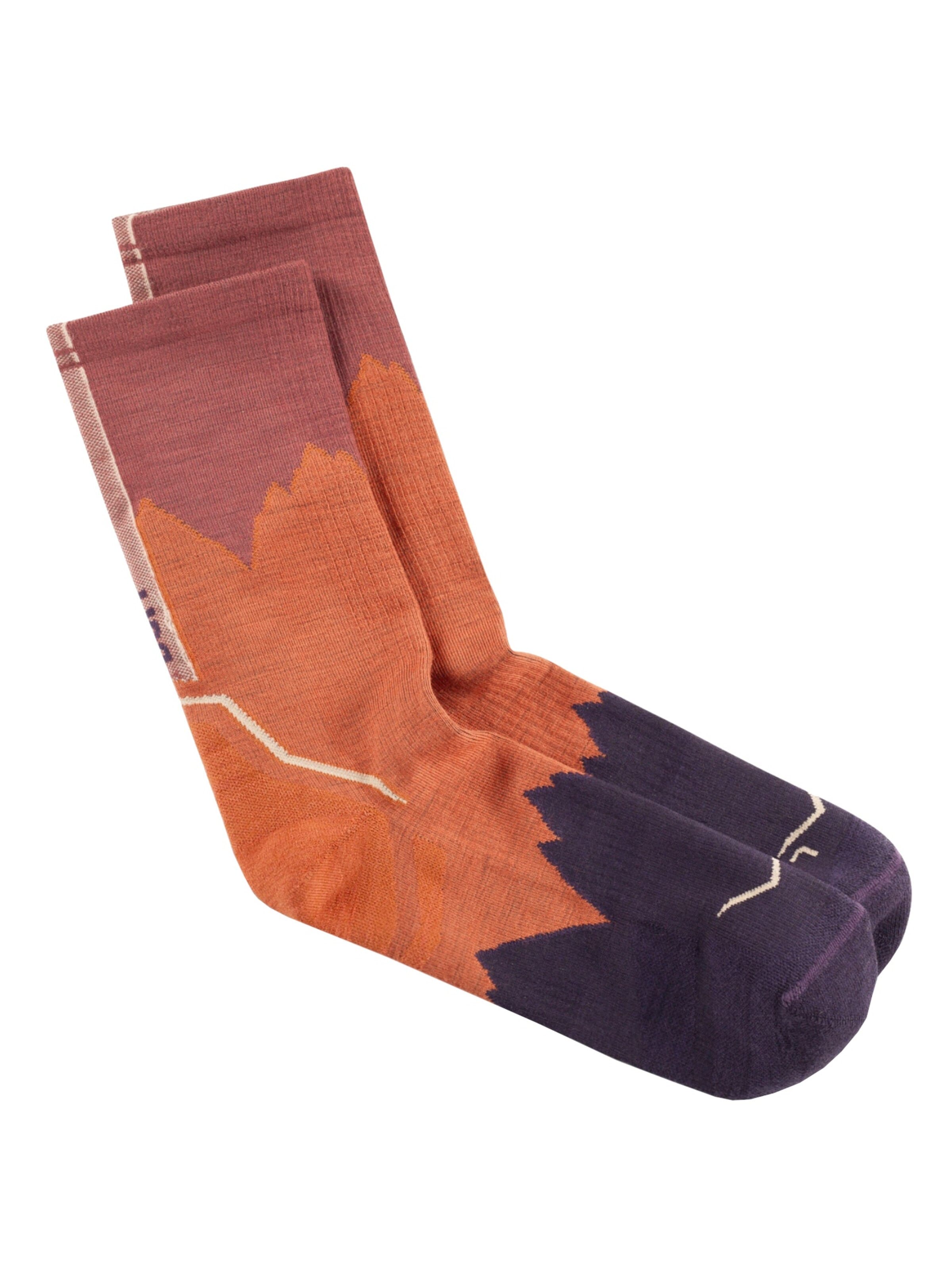 BUFF Socken 'BUFF Merino Lightweight Crew Socks'‌‌‌‌‌‌‌‌ in Braun