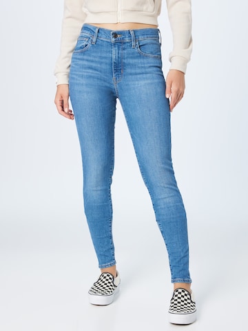 LEVI'S ® Skinny Džínsy '720 Hirise Super Skinny' - Modrá: predná strana