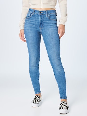 LEVI'S ® Skinny Jeans '720 Hirise Super Skinny' in Blue: front