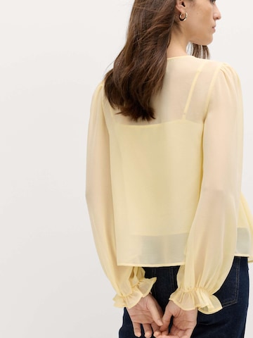 Camicia da donna di Marks & Spencer in giallo