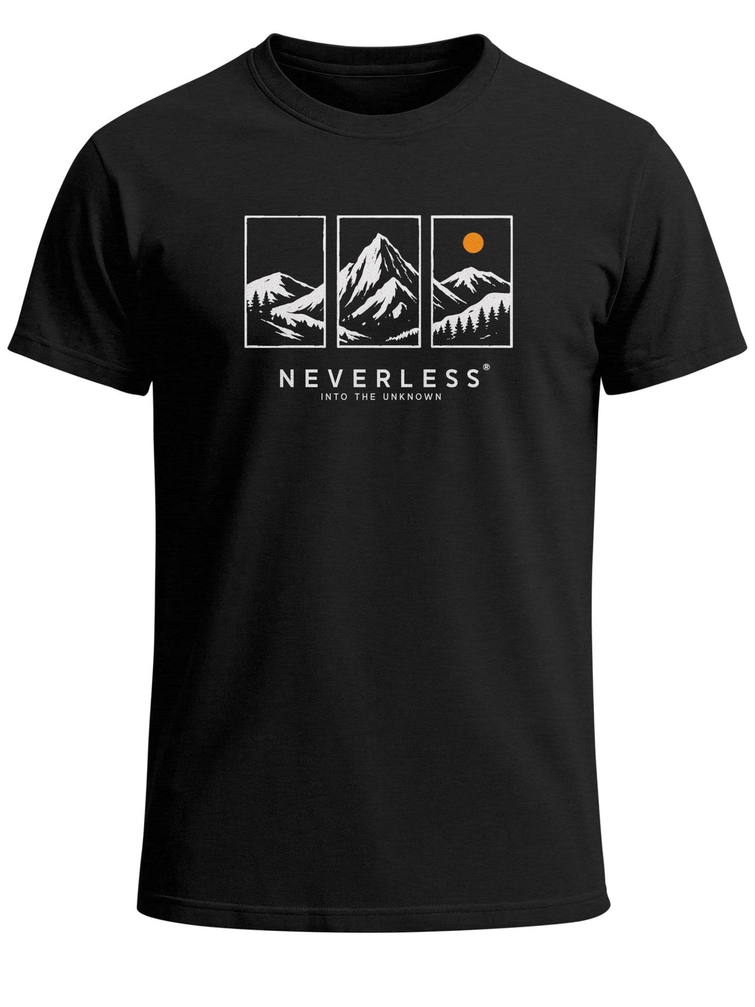 Neverless Shirt 'Berg' in Black, Item view