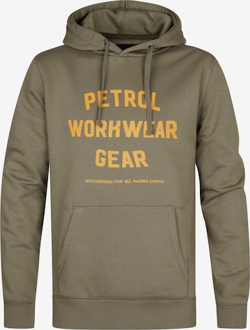 Petrol Industries Sweatshirt in Grün: Vorderseite