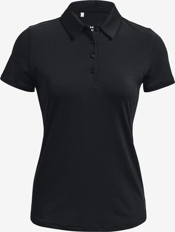 UNDER ARMOUR Performance Shirt 'Playoff' in Black: front