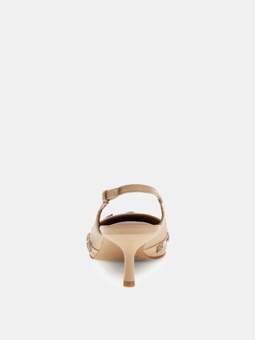 GUESS Slingpumps 'Yanai' in Beige