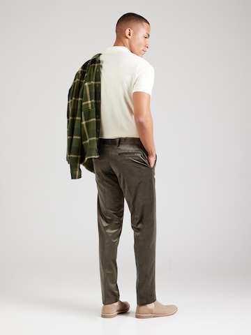 Coupe slim Pantalon à plis Jack & Jones Premium en vert
