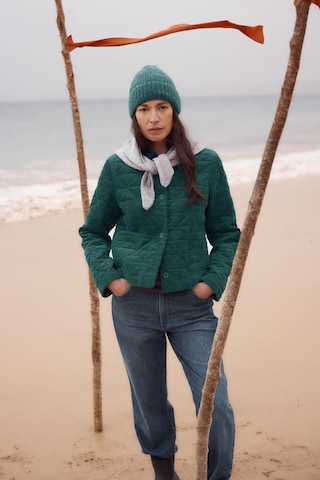 Seasalt Cornwall Tussenjas 'Incoming Tide' in Groen