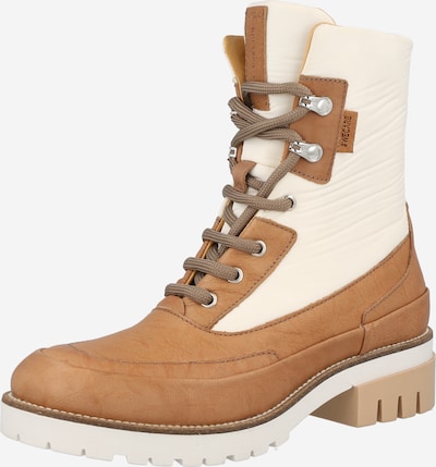 Greyderlab Bottines à lacets en beige / caramel, Vue avec produit