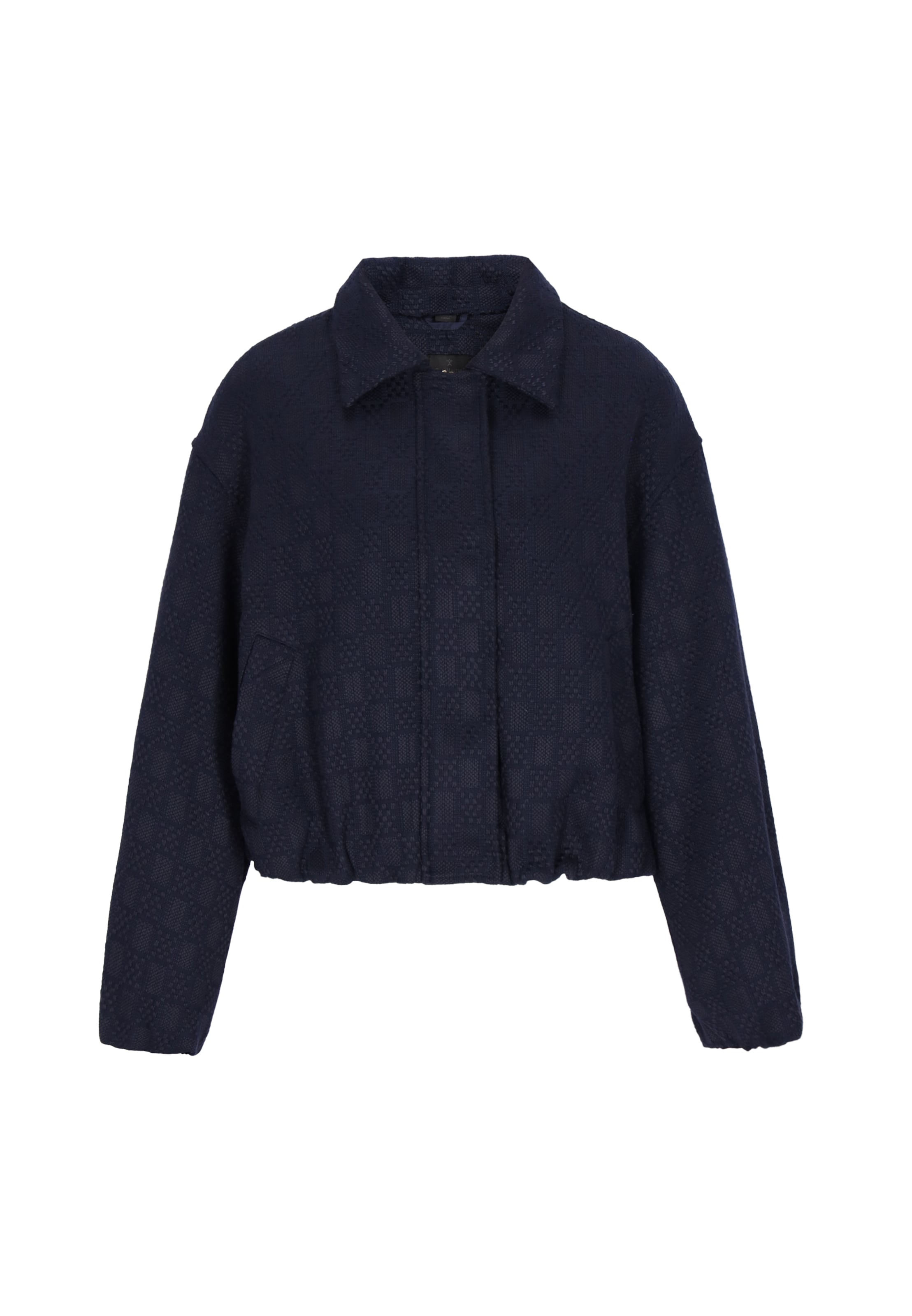 DreiMaster Klassik Between-Season Jacket in Blue: front