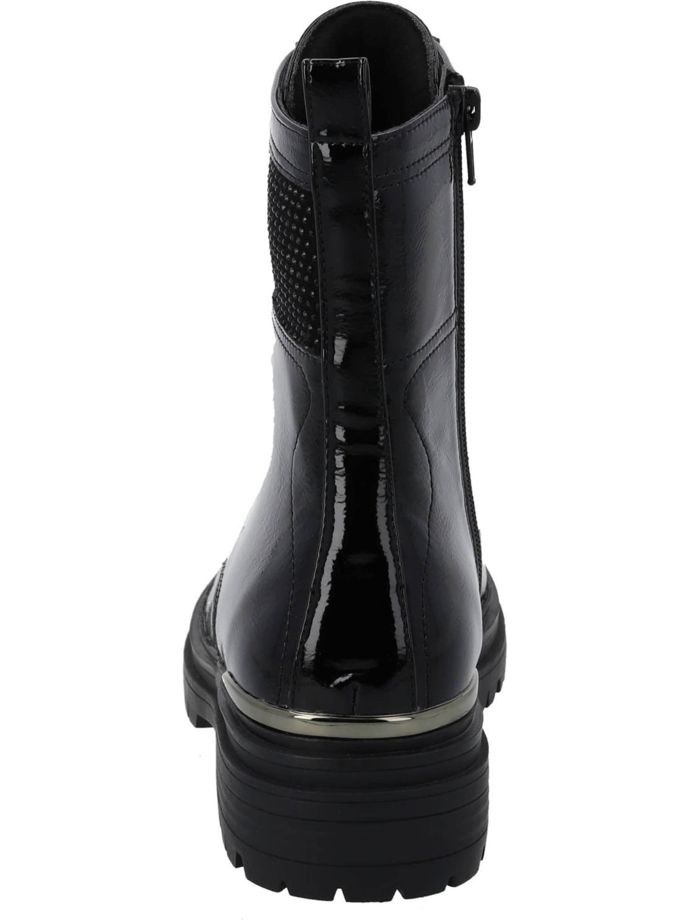 Palado Сапоги на шнуровке 'Hennrea' в Черный