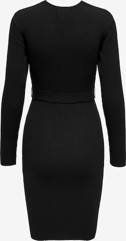 JDY Knitted dress 'MOLLY' in Black