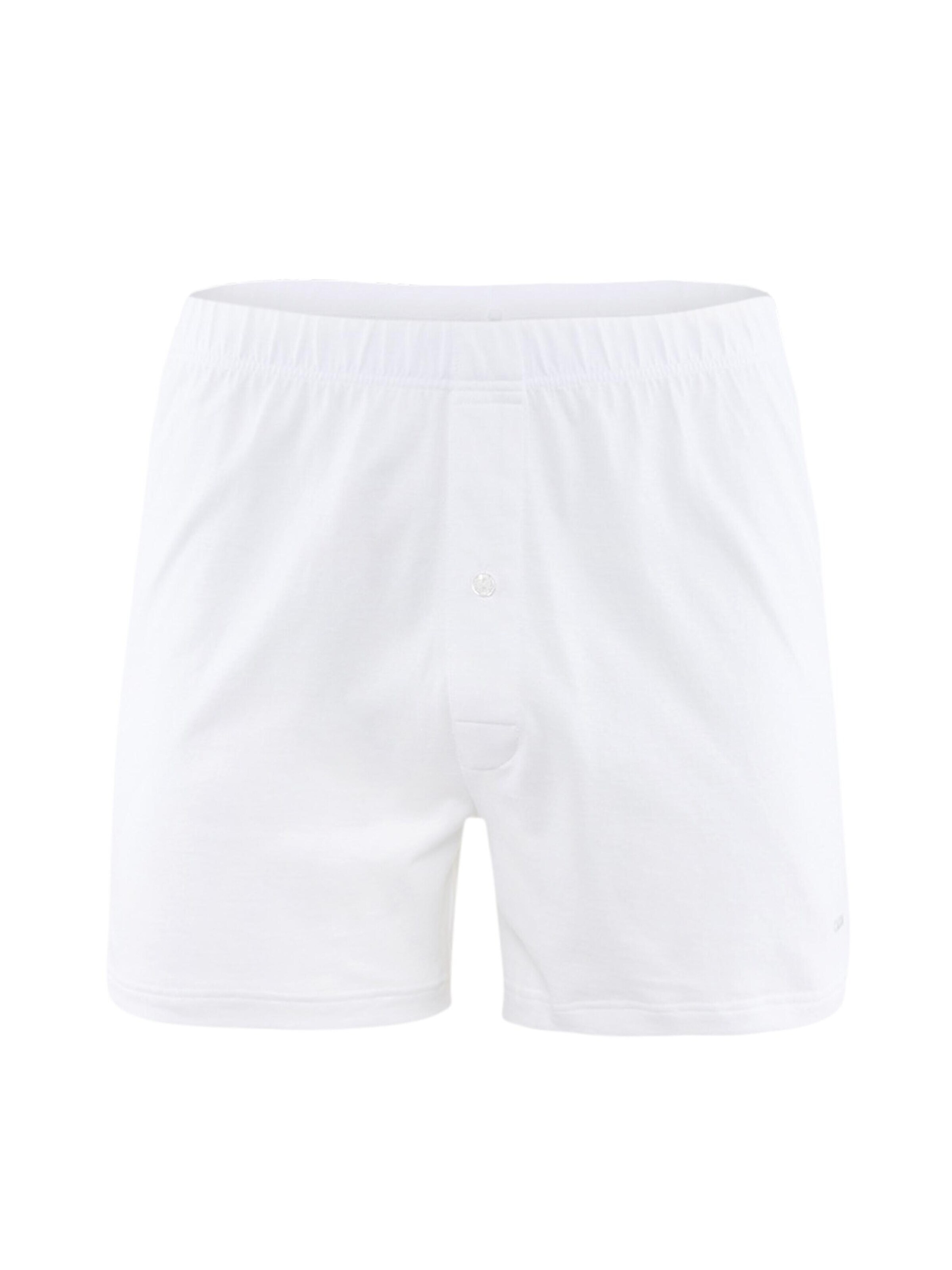 CALIDA Boxer shorts 'Cotton Code' in White: front