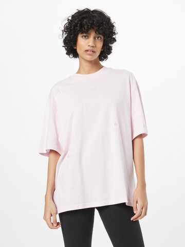 ADIDAS SPORTSWEAR Funkční tričko 'friend With Healing Crystals Inspired Graphics' – pink: přední strana