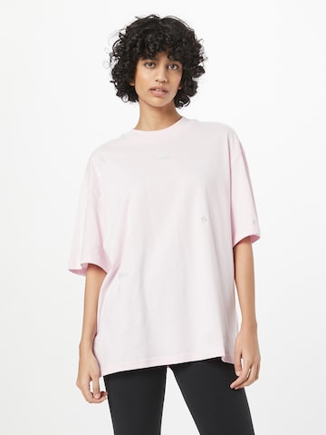 ADIDAS SPORTSWEAR - Camisa funcionais 'friend With Healing Crystals Inspired Graphics' em rosa: frente