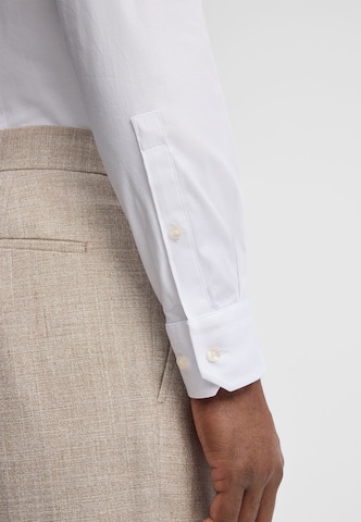STRELLSON Slim fit Button Up Shirt in White