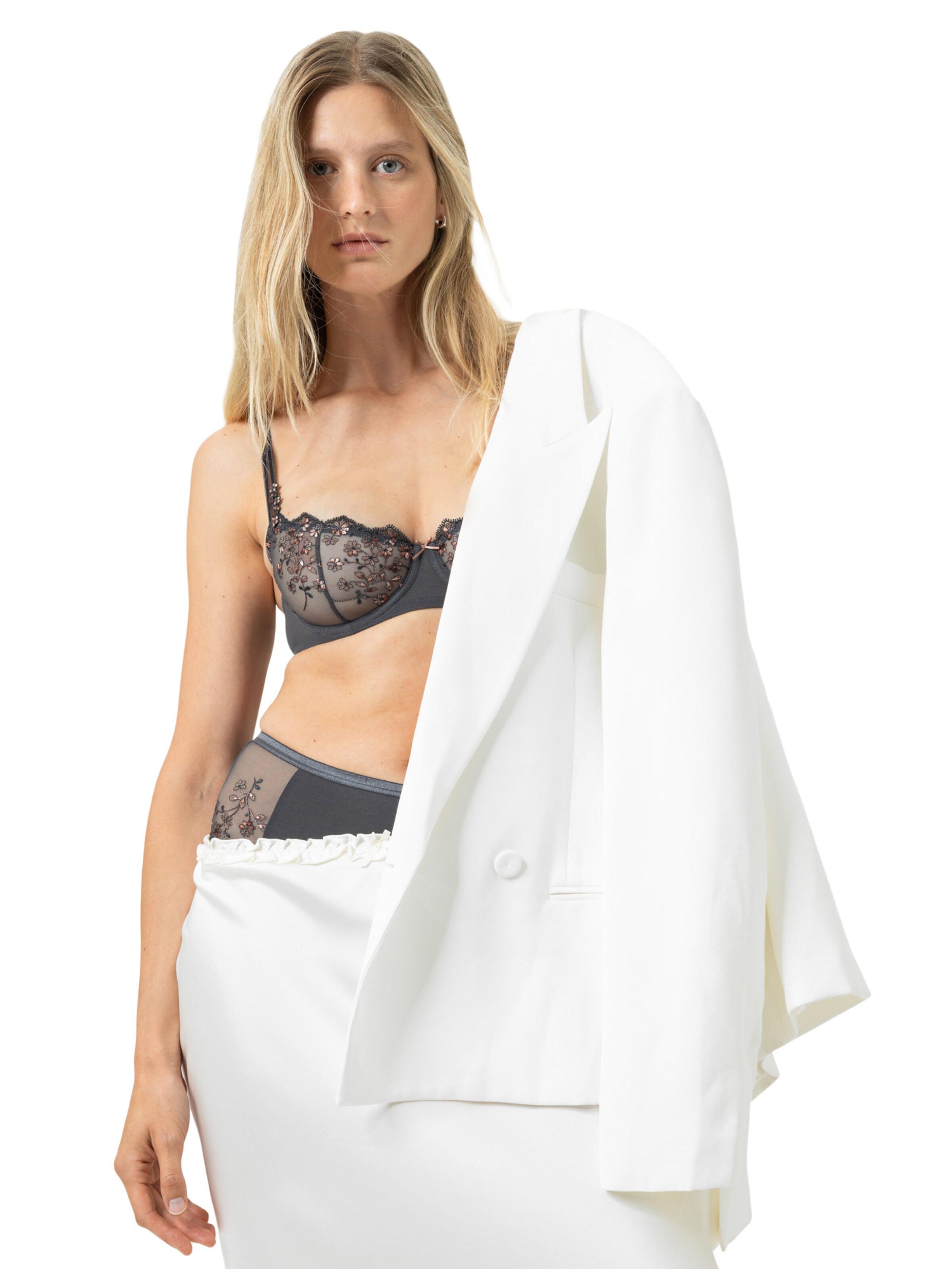 Mey Balconette BH 'Delightful' in Grau