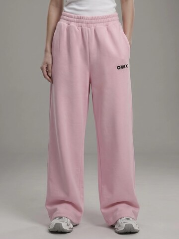 QWX2 Wide leg Trousers 'Urban' in Pink: front