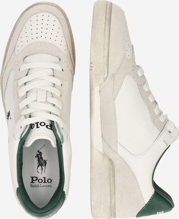 Polo Ralph Lauren Σνίκερ χαμηλό 'CRT LUX' σε λευκό