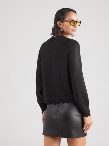 VILA Sweater 'VINIKOLINA' in Black