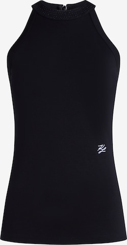 juoda Karl Lagerfeld Palaidinė be rankovių: priekis