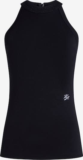 Palaidinė be rankovių iš Karl Lagerfeld, spalva – juoda / balta, Prekių apžvalga