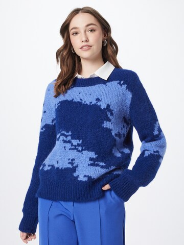 LANIUS Sweater in Blue: front