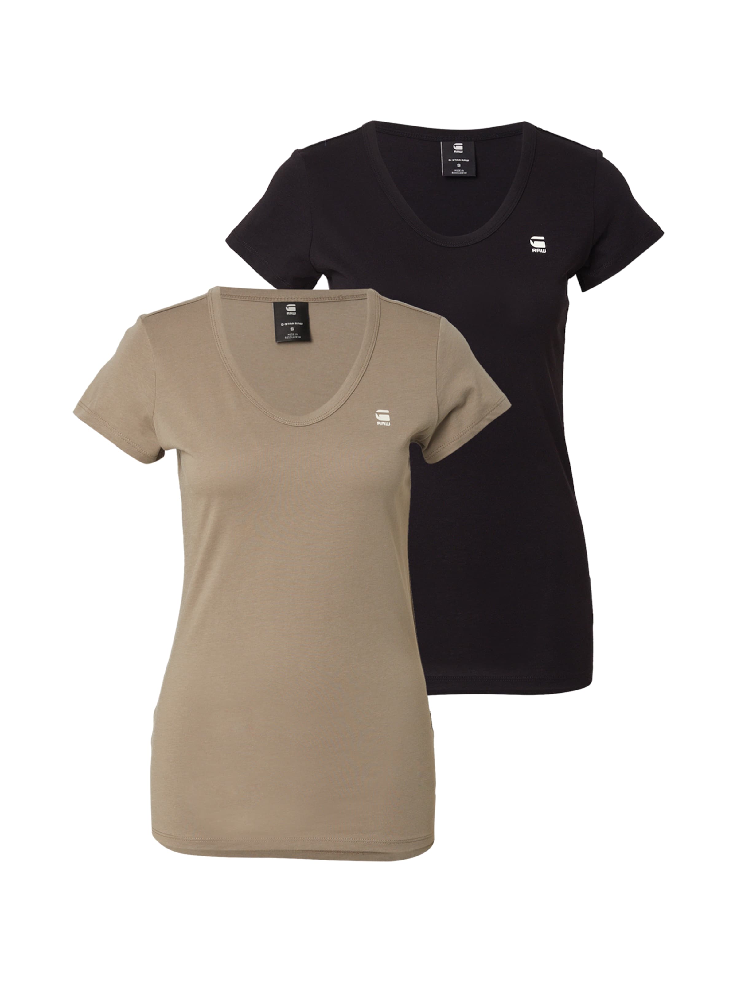 G-STAR - Camiseta en verde: frente