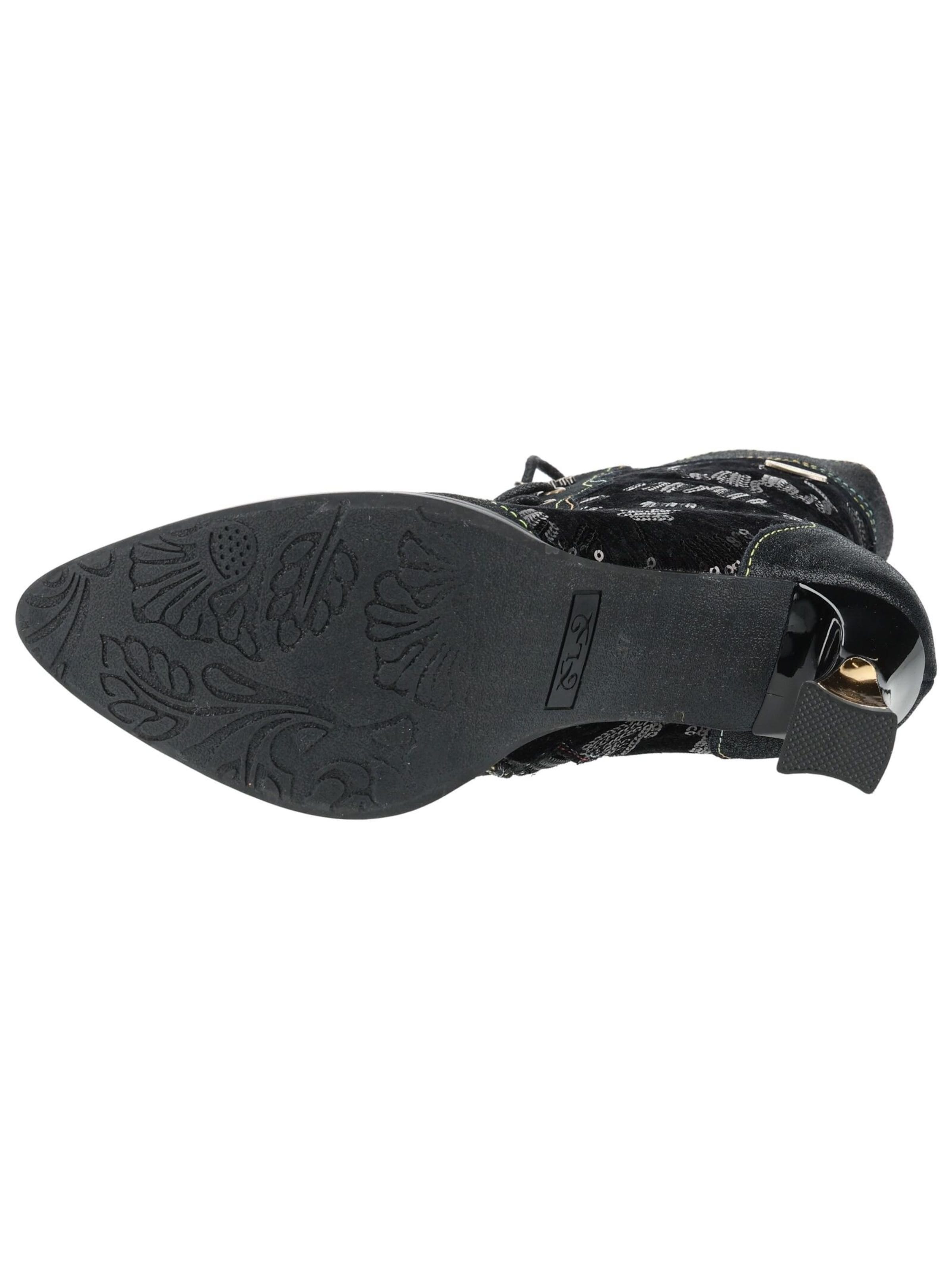 Laura Vita Stiefelette in Schwarz