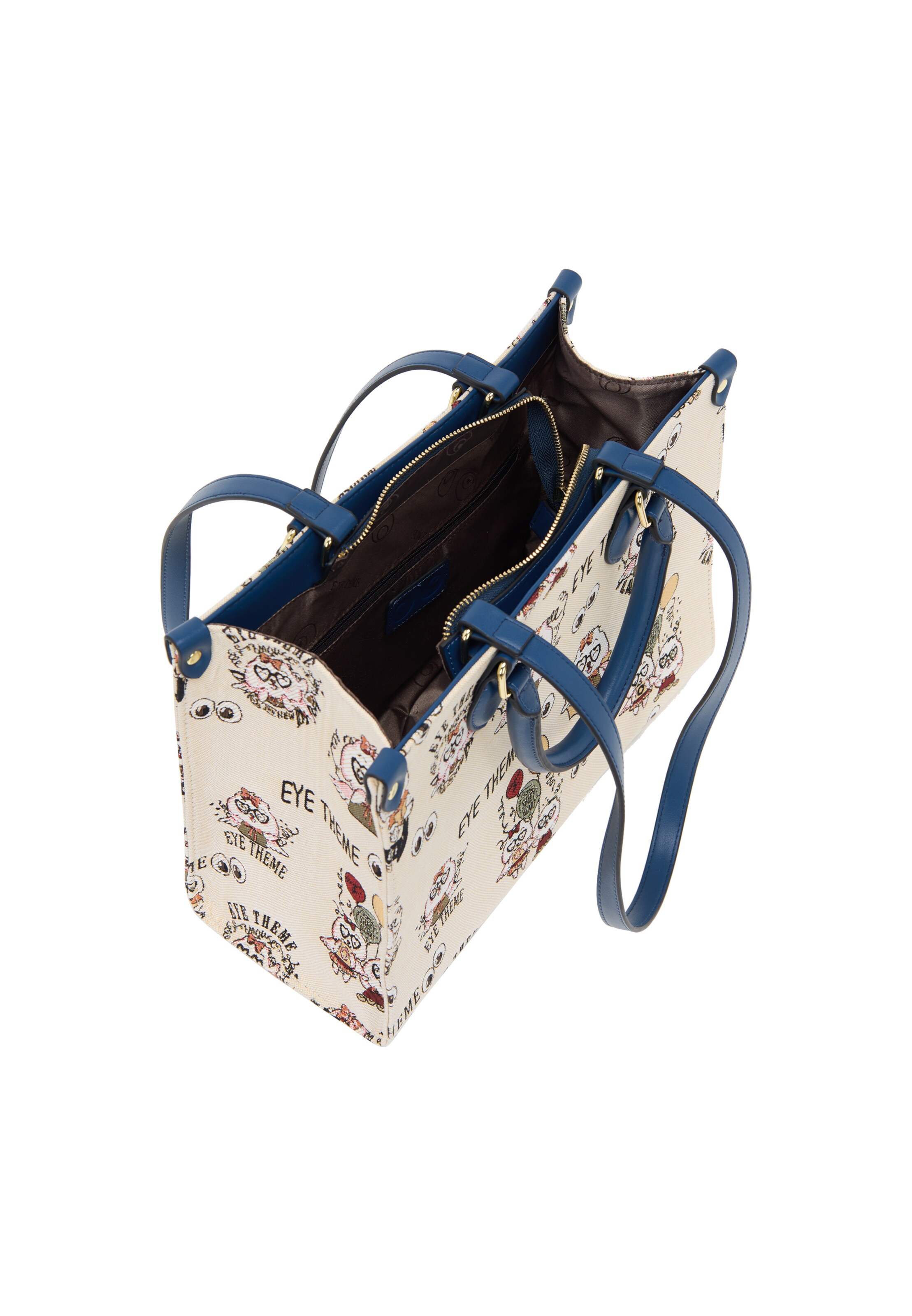 Borsa a mano 'Pop Eyetheme' di MYMO in beige