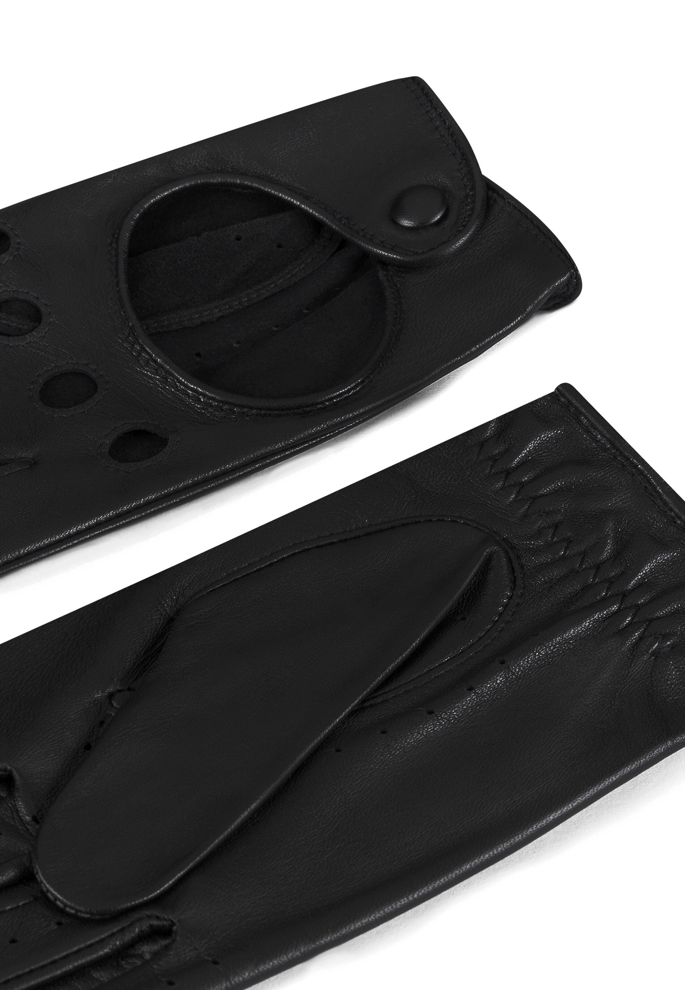 Roeckl Lederhandschuhe 'ROM AUTOFAHRER' in Schwarz