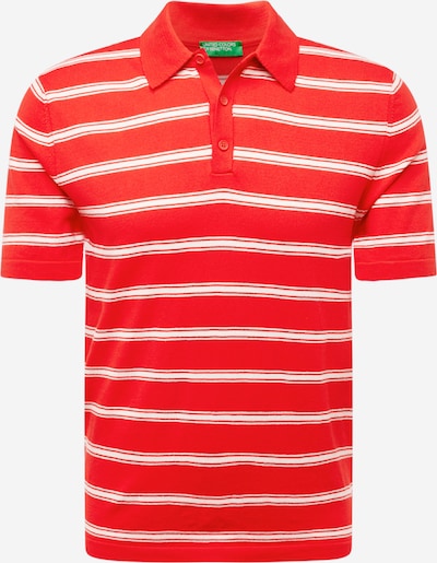 Tricou UNITED COLORS OF BENETTON pe roșu / alb murdar, Vizualizare produs