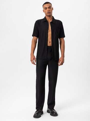 Regular fit Cămașă de la Antioch pe negru