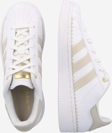 Baskets basses 'Superstar' ADIDAS ORIGINALS en blanc