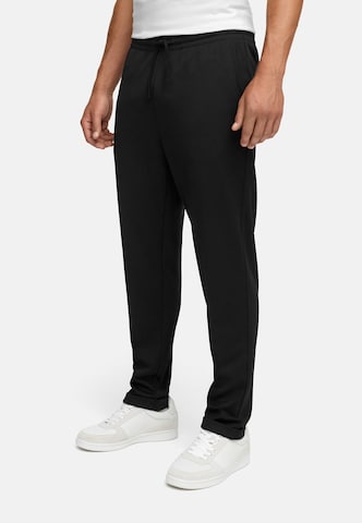 INDICODE JEANS Regular Chino trousers in Black