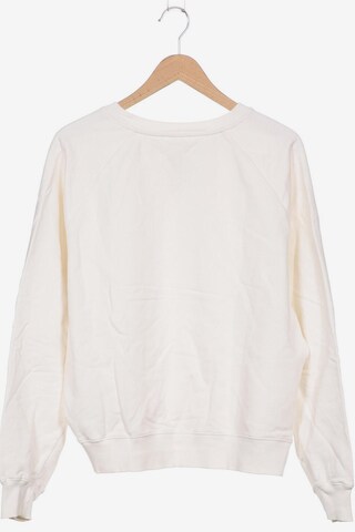 Arket Sweatshirt & Zip-Up Hoodie in L in White