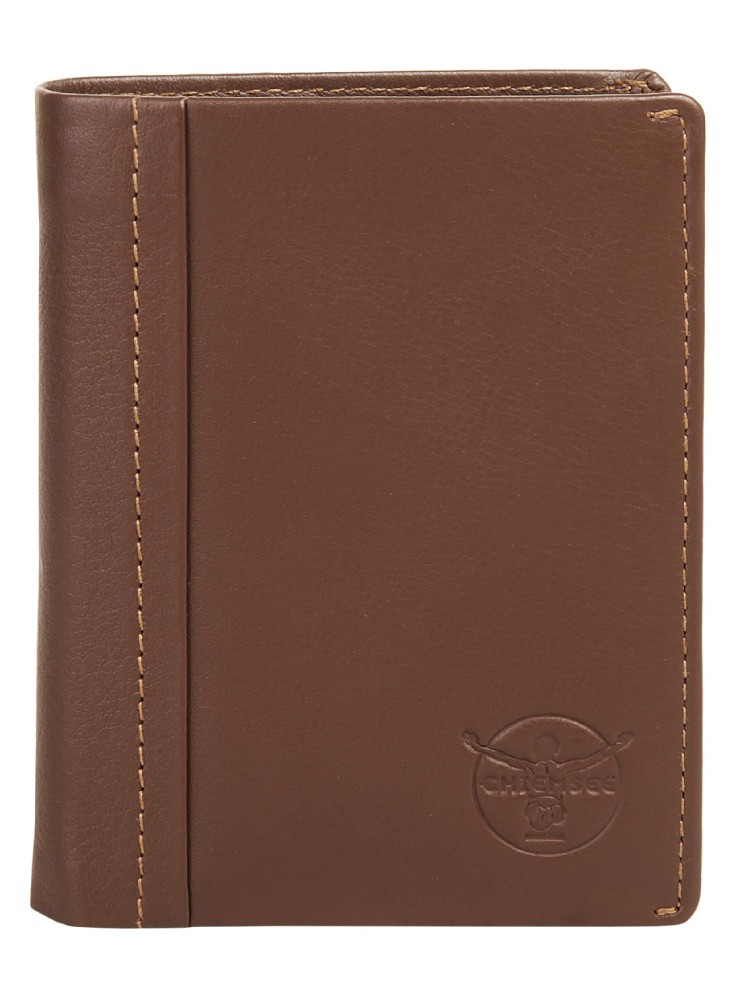 CHIEMSEE Wallet in Brown: front