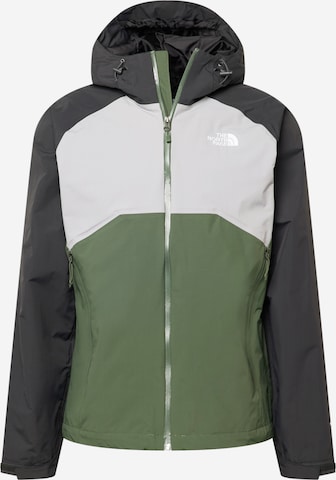 THE NORTH FACE Wanderjacke 'Stratos' in Grün: predná strana