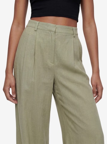 ONLY - Pierna ancha Pantalón plisado 'ONLEMMIA-SIESTA' en verde