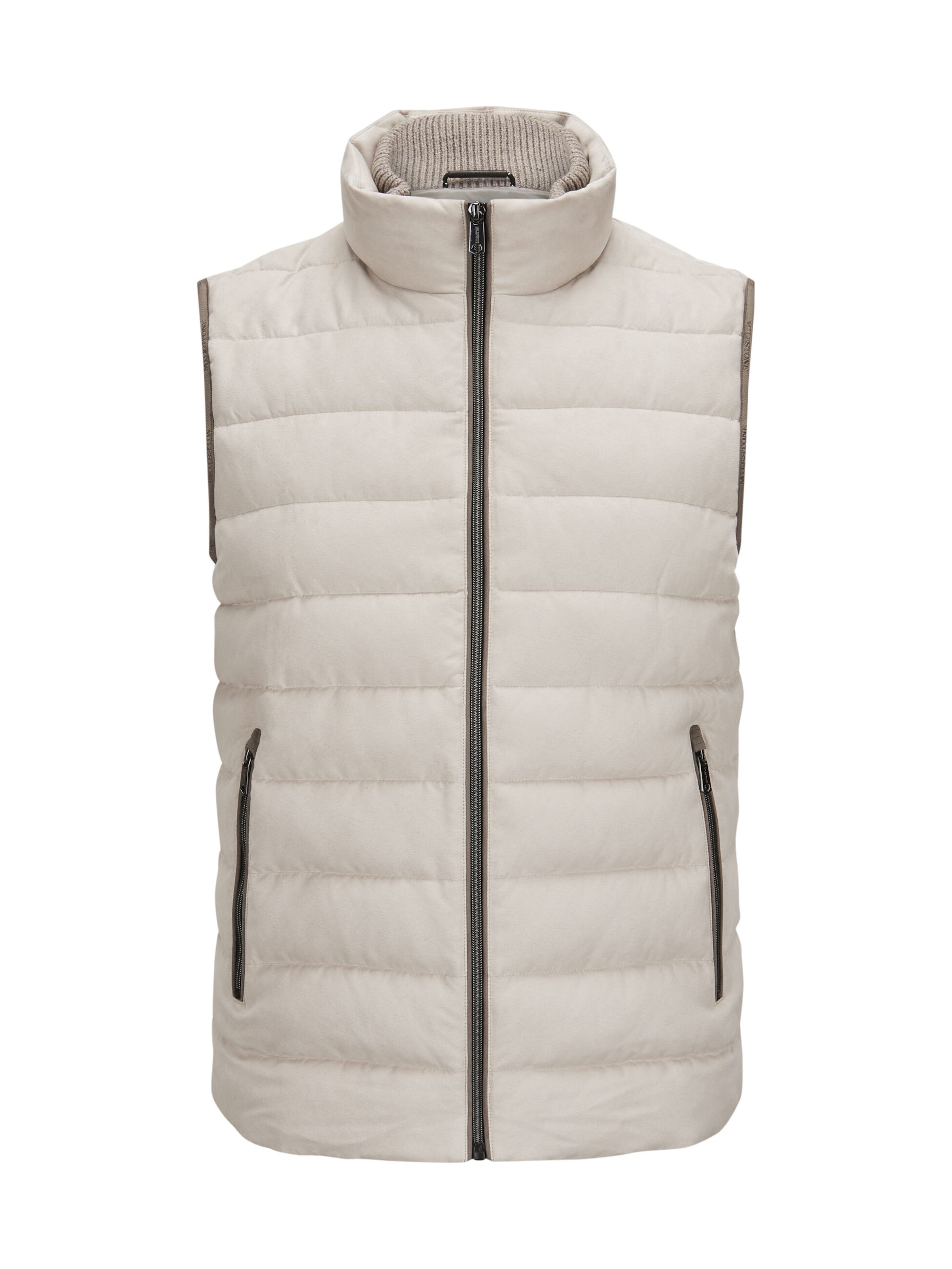 Gilet 'MSDawson' MILESTONE en beige : devant