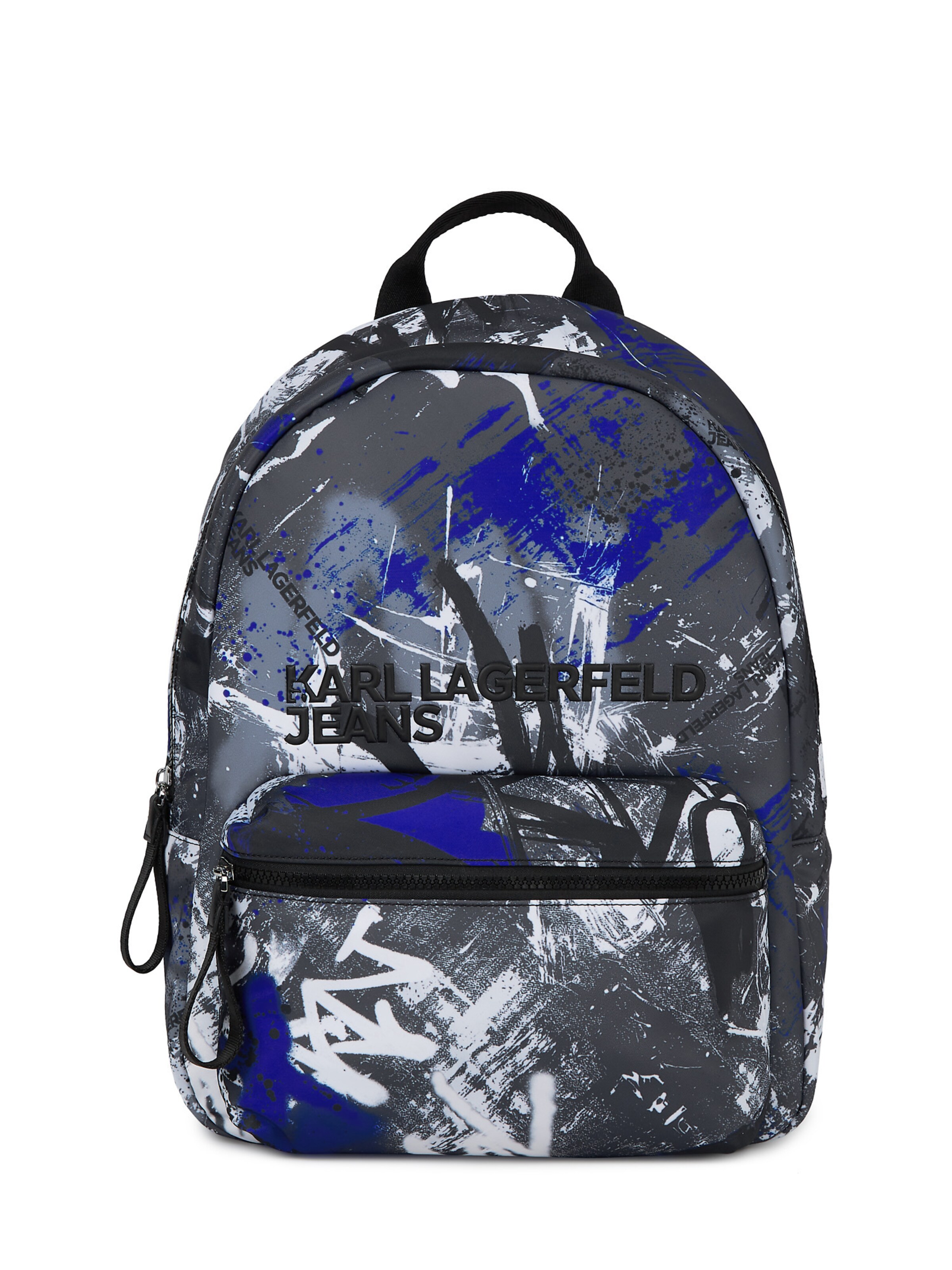 KARL LAGERFELD JEANS Mochila en azul / negro / blanco, Vista del producto